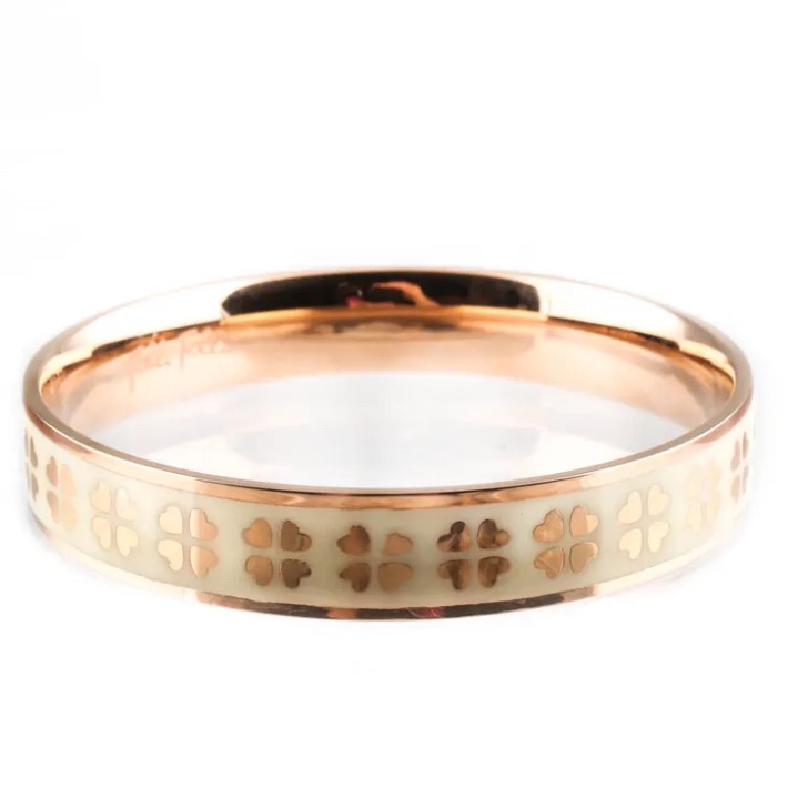 Folli Follie Bangle And White Enamel Bracelet - New!